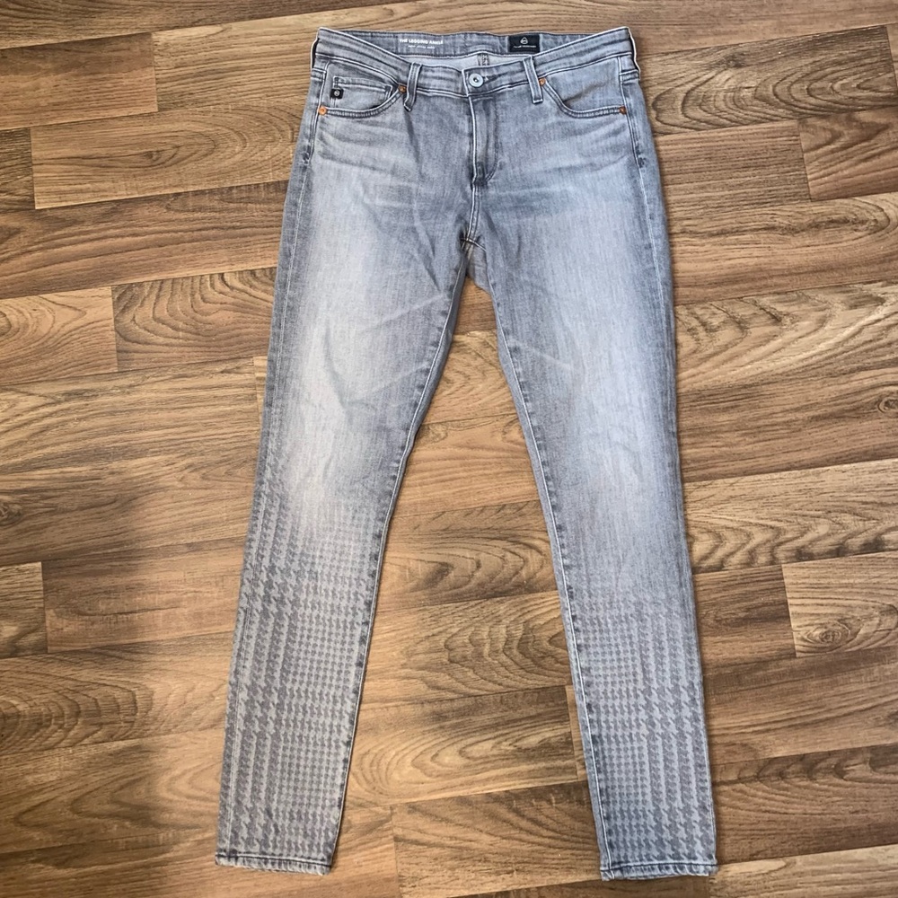 AG Adriano Goldschmied The Legging Ankle Super Skinny Ankle 28R Gray